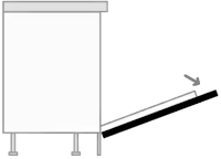 Porte à glissières