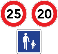 limitations de vitesse en EDPM